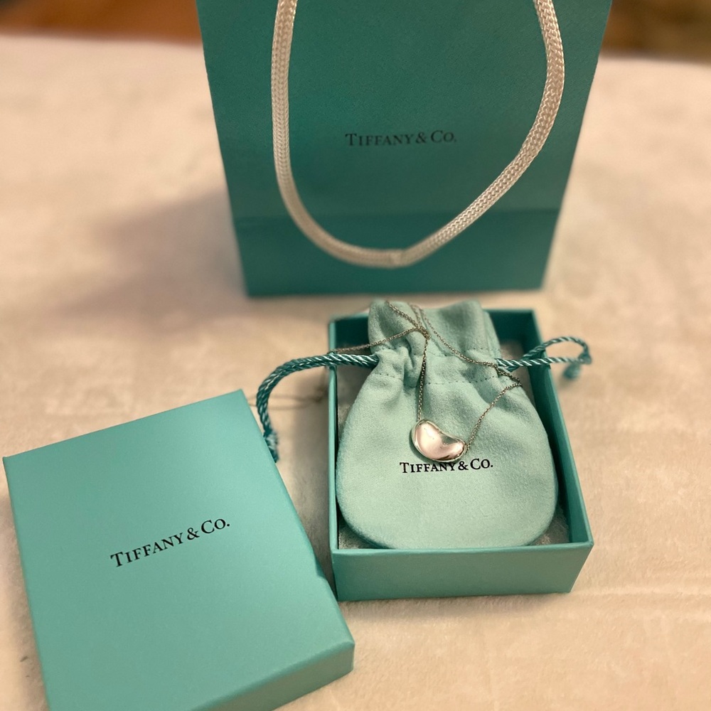 Tiffany & Co. Pendant Necklace Bean Peretti Silver